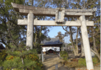 蛇穴神社正面