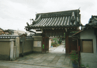 椿寺　入口